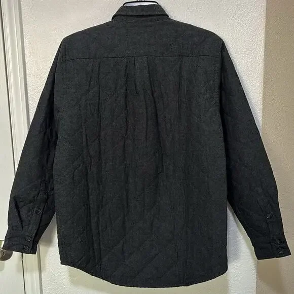 HOWITZER Men's Surrender Quilted Button Down Lined Jacket 100% Cotton Small New - Picture 3 of 8